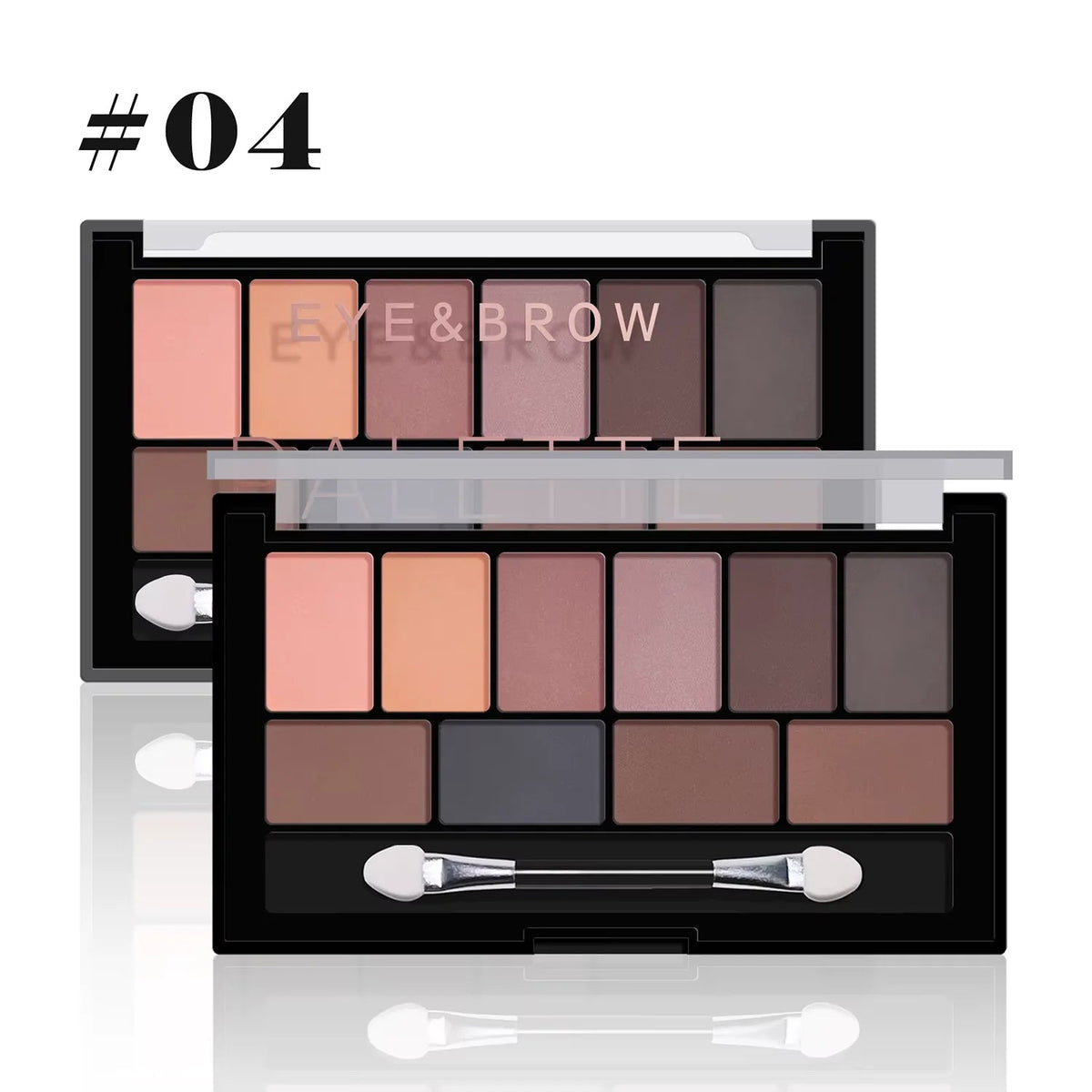 10 Color Matte Shimmer Eyeshadow Palette 1820-04 United States