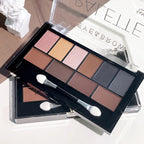 10 Color Matte Shimmer Eyeshadow Palette