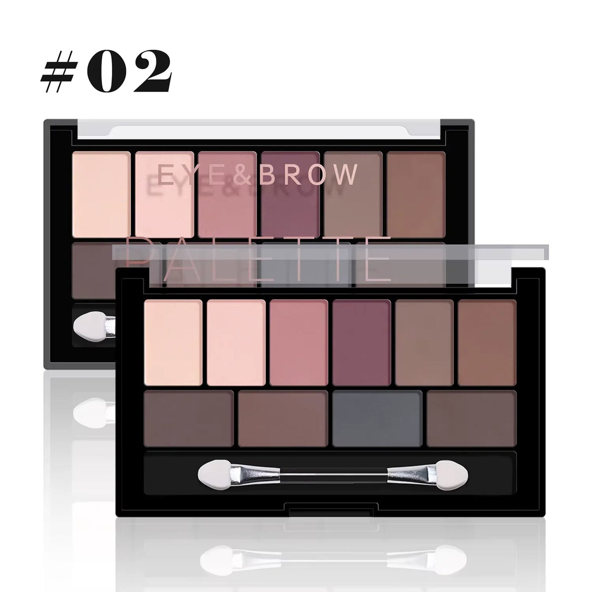 10 Color Matte Shimmer Eyeshadow Palette 1820-02 United States