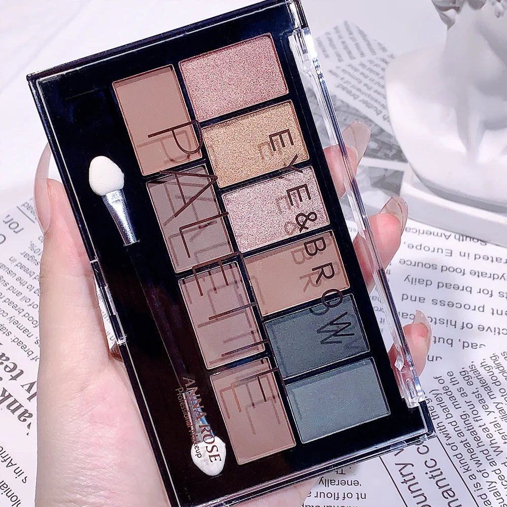 10 Color Matte Shimmer Eyeshadow Palette