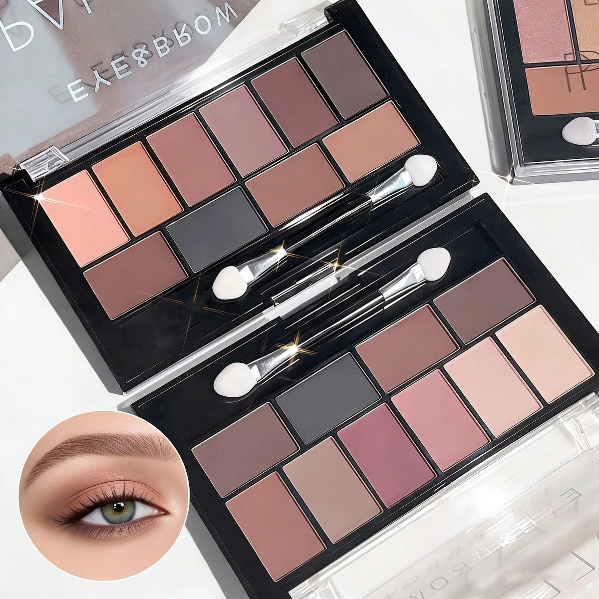 10 Color Matte Shimmer Eyeshadow Palette