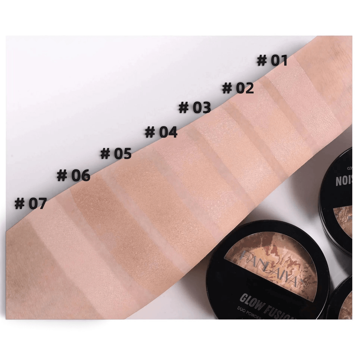 7 Color Baked Duo Powder Foundation