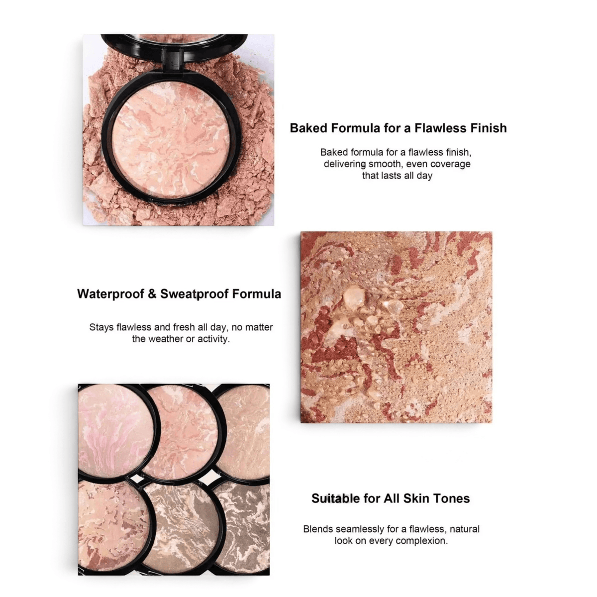7 Color Baked Duo Powder Foundation
