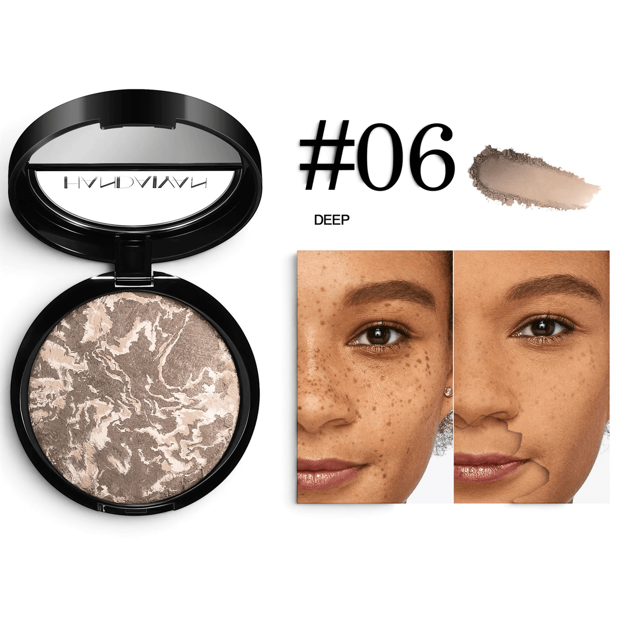 7 Color Baked Duo Powder Foundation 06 Deep 15g