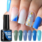 7ml Blue Green Gel Nail Polish