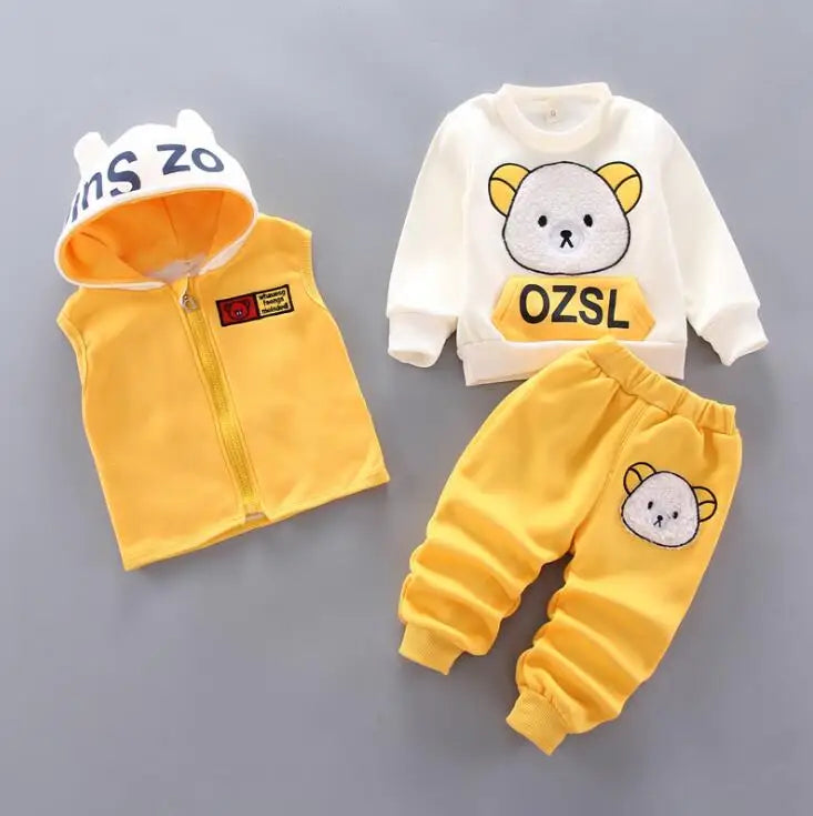 Cozy Fleece Kids Yellow 1