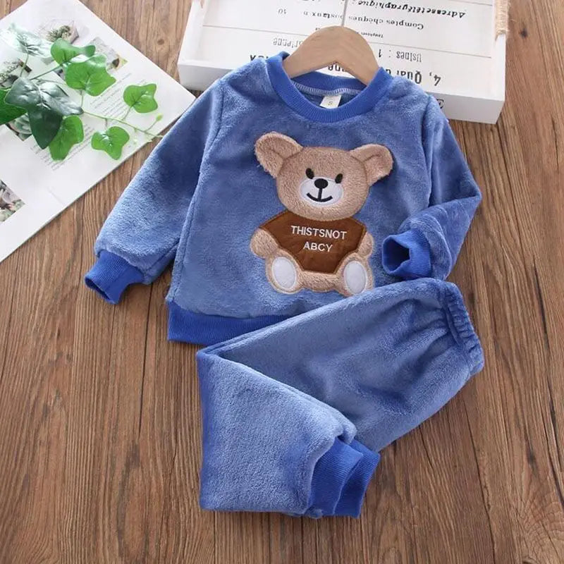 Cozy Fleece Kids Blue