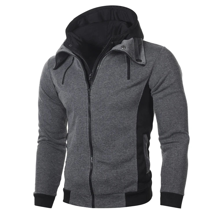 Sweatshirt Hoodies Slim T Shirt Slim Fit Long Sleeve CC137 Darkgrey