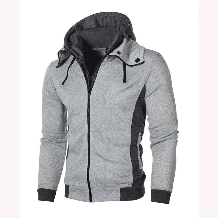 Sweatshirt Hoodies Slim T Shirt Slim Fit Long Sleeve CC137 Lightgrey