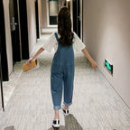 Children's Overalls Korean Jeans