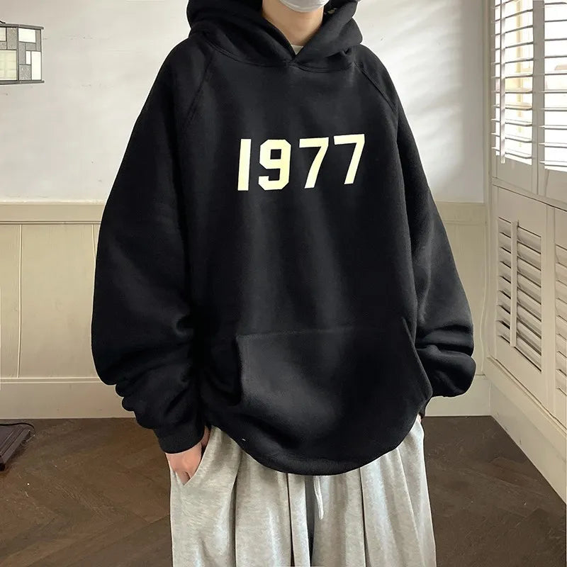 Hoodie Printed Loose Sweater Long Sleeve
