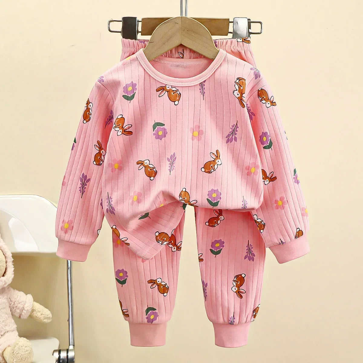 Kids Long Sleeve T Shirt For Boys And Girls, Cotton Fabric, , Crew Style 1