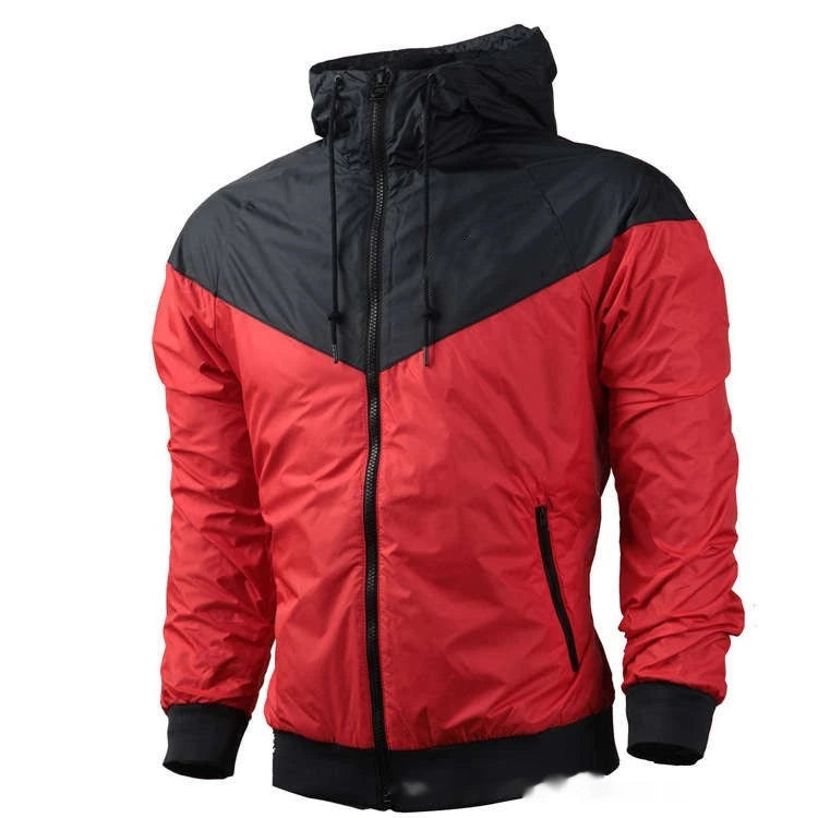 Outdoor Sports Windproof Waterproof Jacket Lace Zip Up