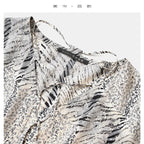 Animal Fiber Fabric Dress