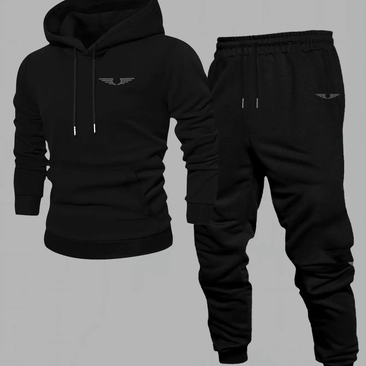 Hooded Sweatshirt For Top Long Sleeve Hoodie black black