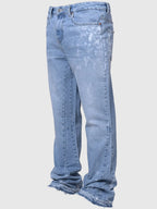Vintage Straight Mid Jeans Button Front Stretch