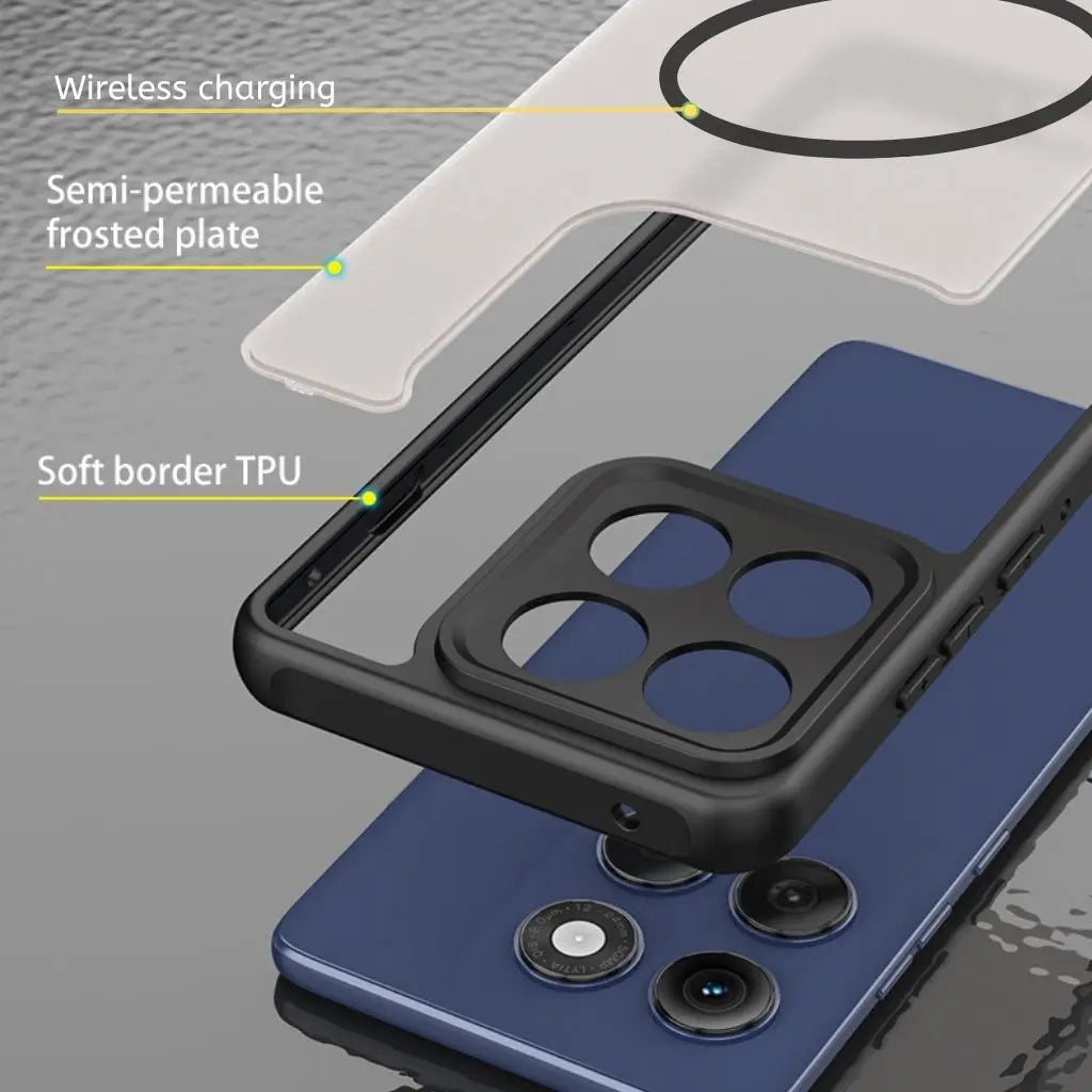 Luxury Matte Shockproof Phone Case