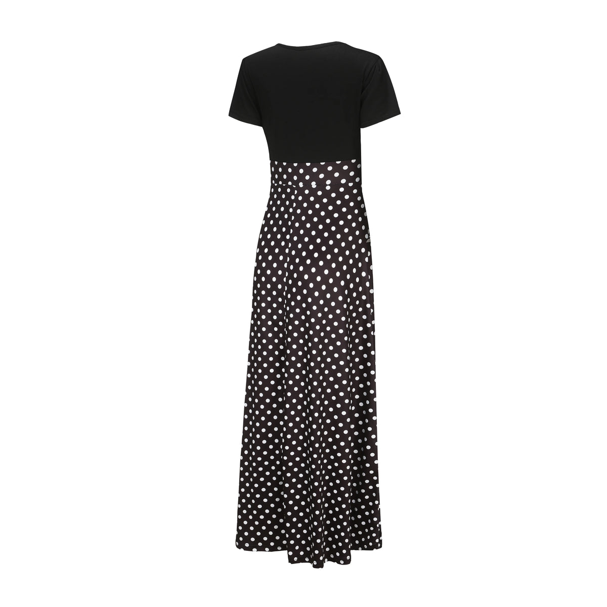 Midi Polka Dot Dress Knit