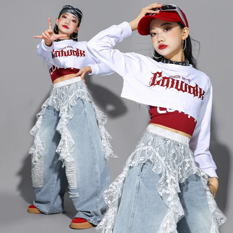 Hip Hop Jazz Street Top Knit Cargo