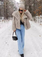 Fur Short Imitation Jacket