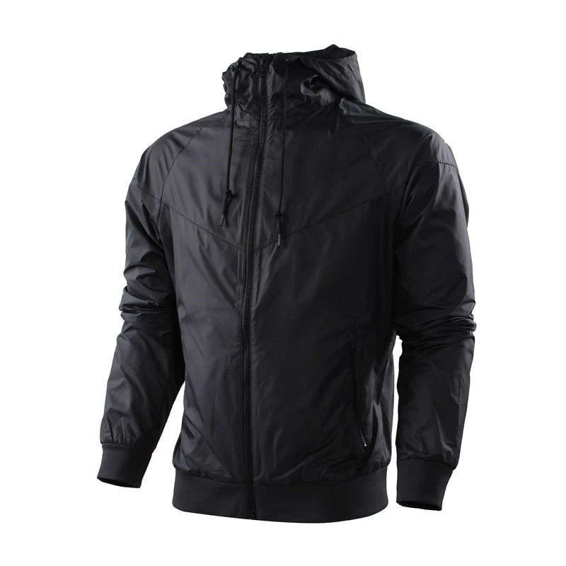 Outdoor Sports Windproof Waterproof Jacket Lace Zip Up