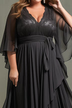 Flycurvy Plus Size Dress Lace