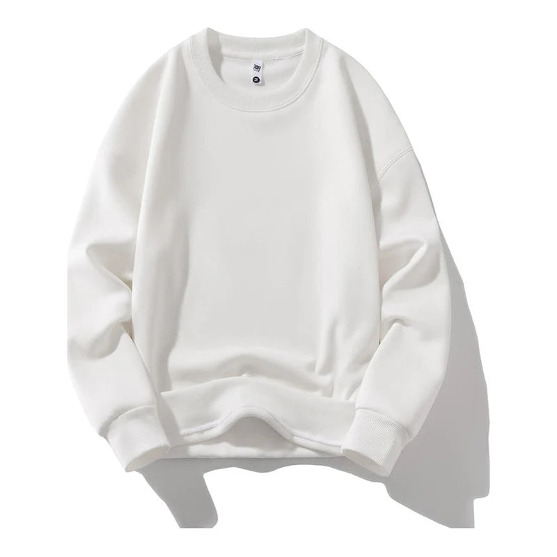 Customizable Sweatshirt For Sweater Fleece Hoodie White