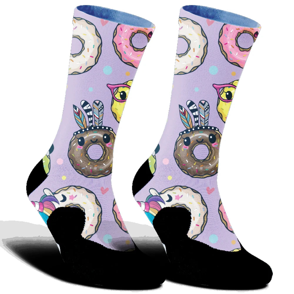 Highway Bike Socks green