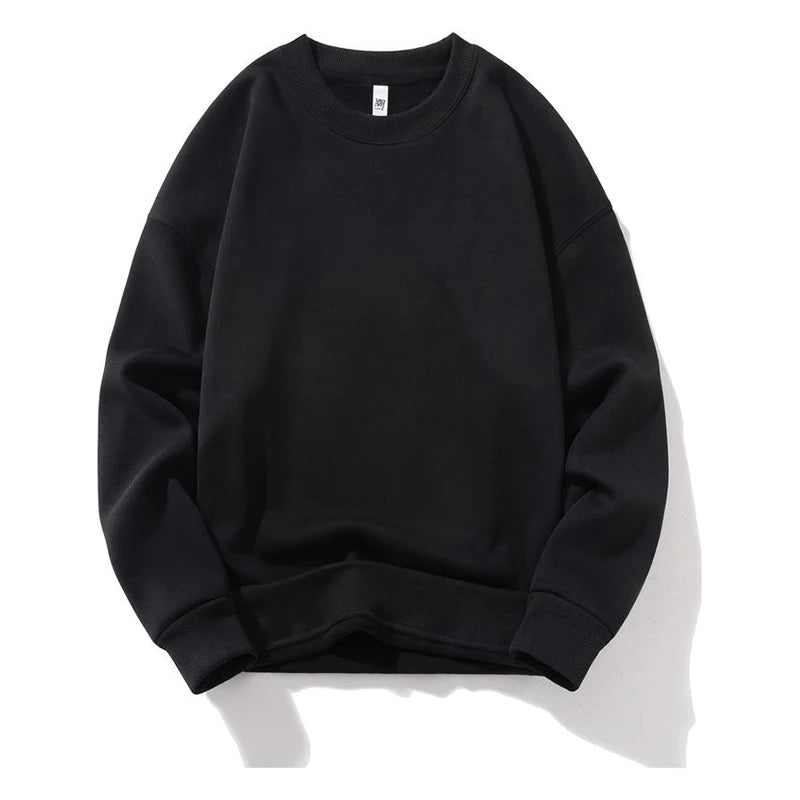 Customizable Sweatshirt For Sweater Fleece Hoodie Black