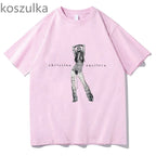 The Anniversary Christina T Shirt Graphic H867-pink