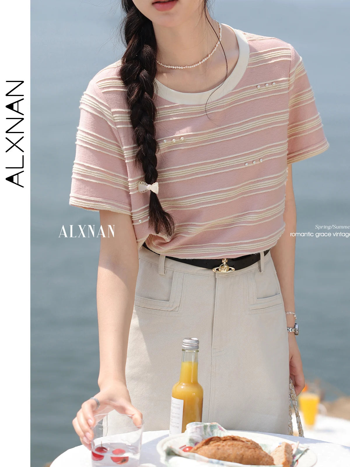 Alxnan Plus Size T Shirt Short Sleeve