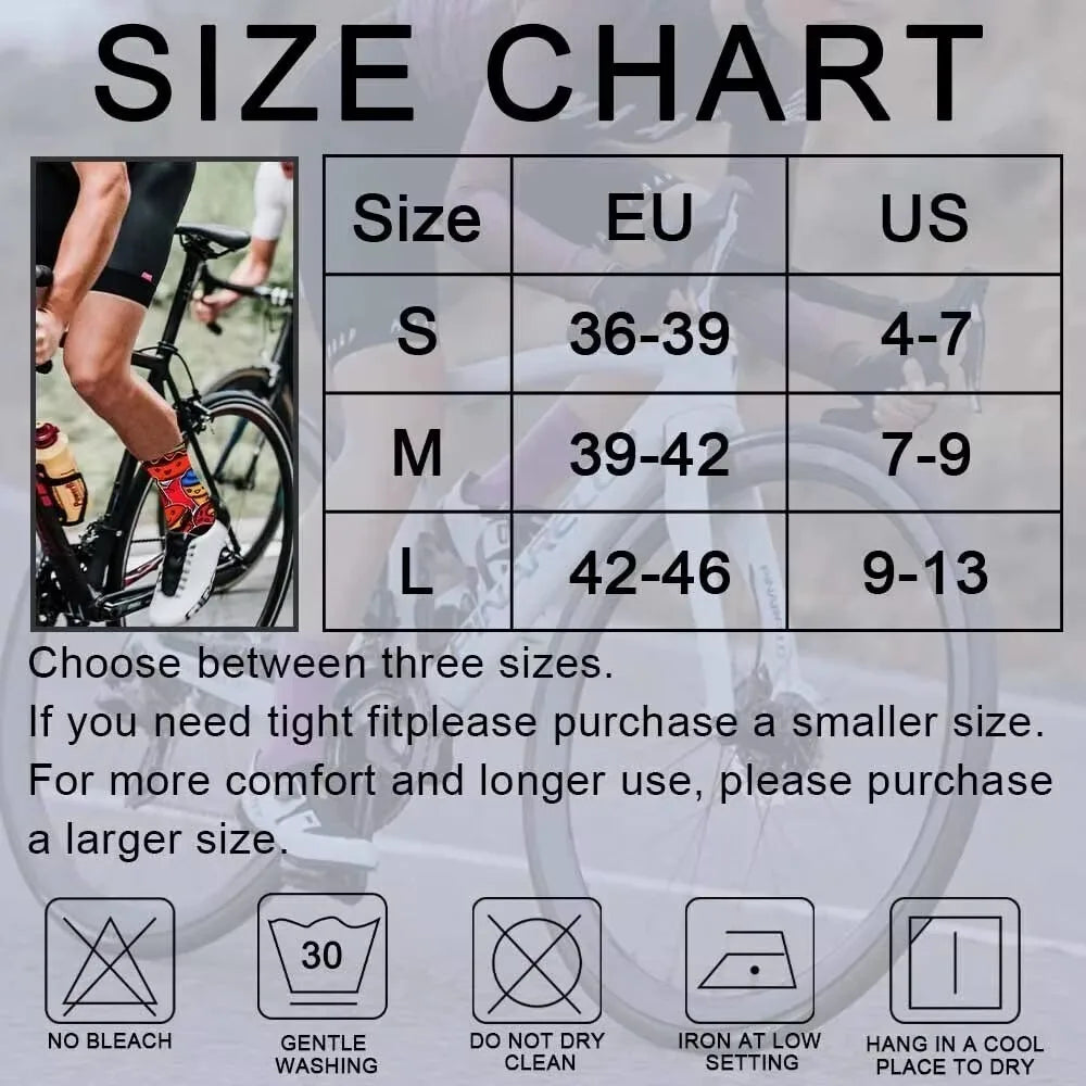 Highway Bike Socks