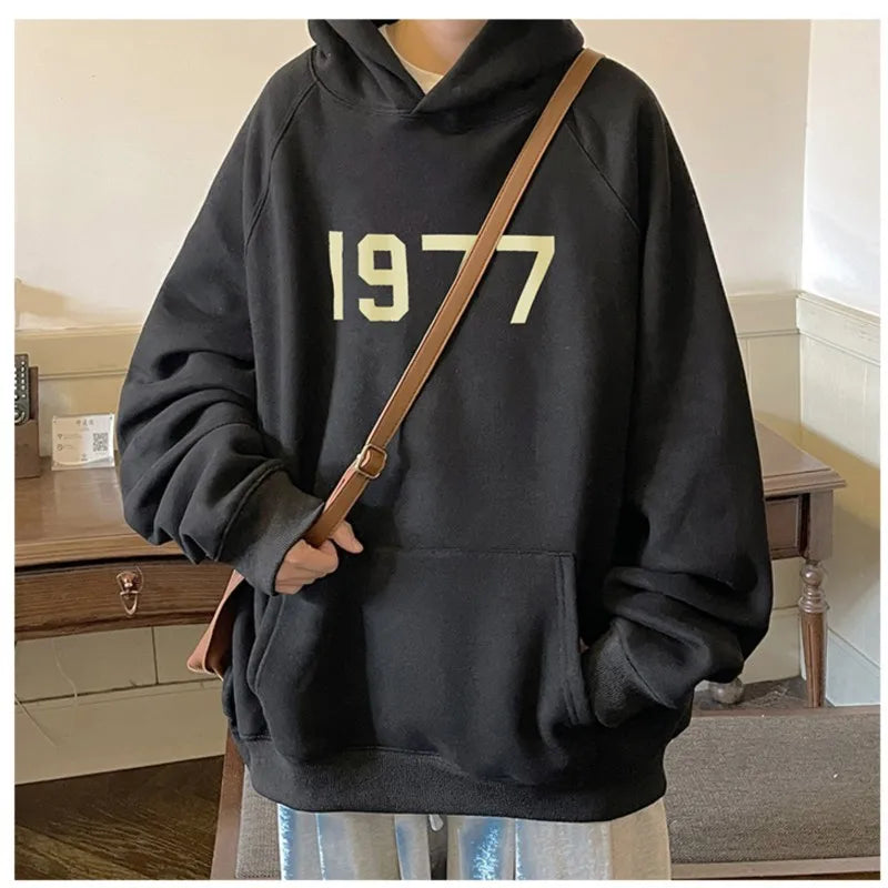 Hoodie Printed Loose Sweater Long Sleeve
