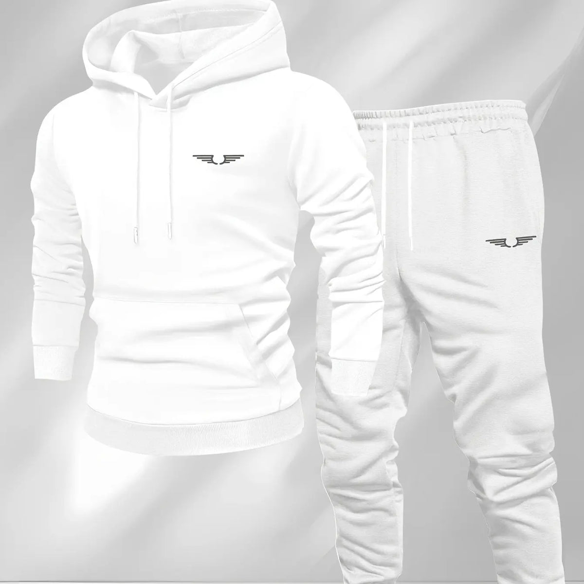 Hooded Sweatshirt For Top Long Sleeve Hoodie white white