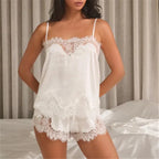 Hirigin Piece Pajama Top Lace