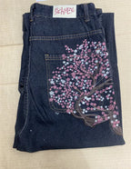 Vintage Low Waist Jeans Wide Leg