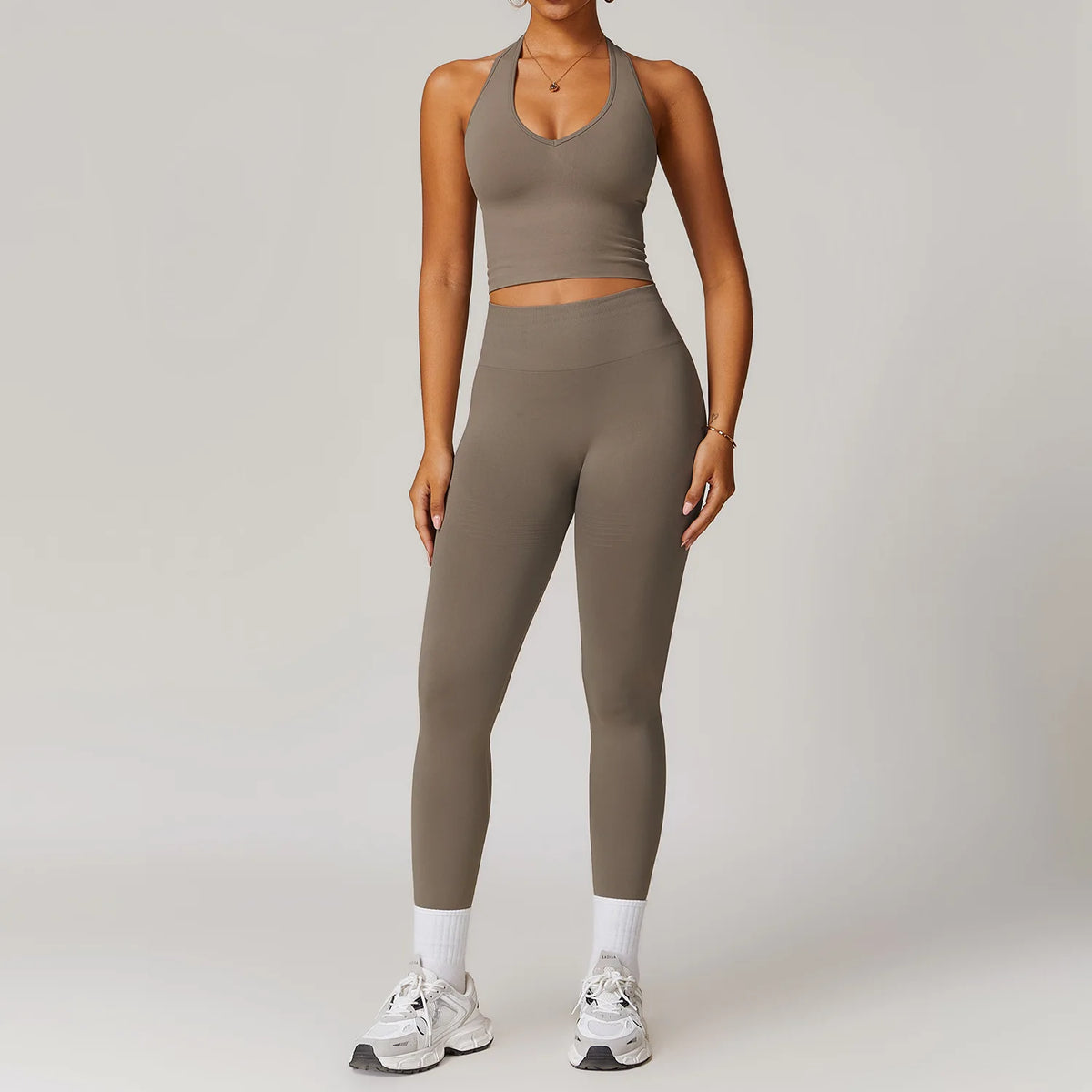 Yoga Set Gym Long Sleeve Coffee Set 6 China Mainland