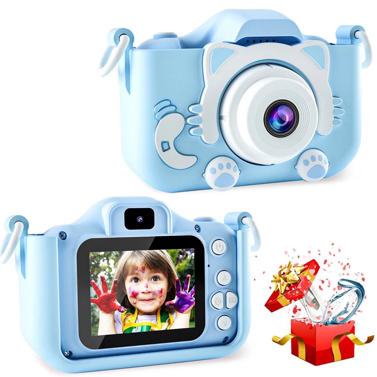Kids Camera For Blue No SD Card