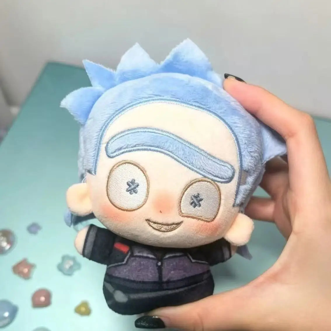 Rick And Morty blue02 10cm
