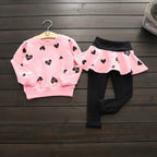 Toddler Girls Sets T Shirt