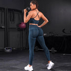 Piece Seamless Yoga Leggings High Waisted