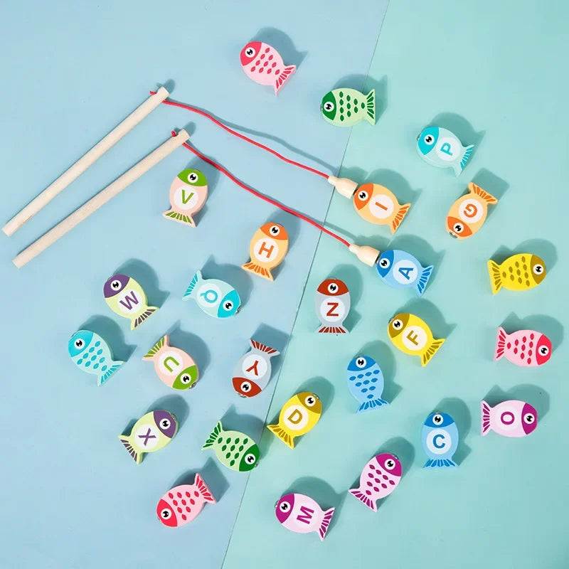 Kids Wooden Fishing