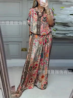 Printed Two piece Suit