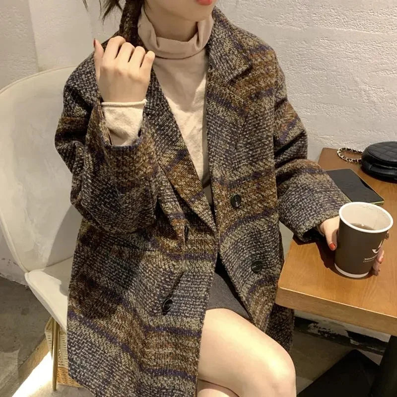 Checkered For Korean Jacket