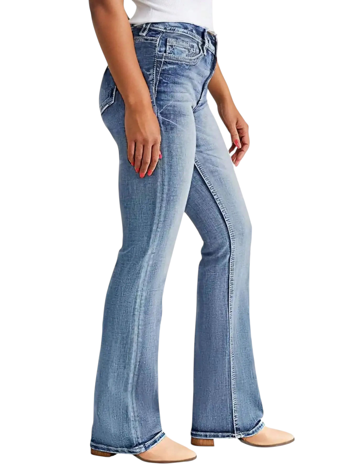 Slim Fit Flare Jeans