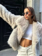 Fur Short Imitation Jacket