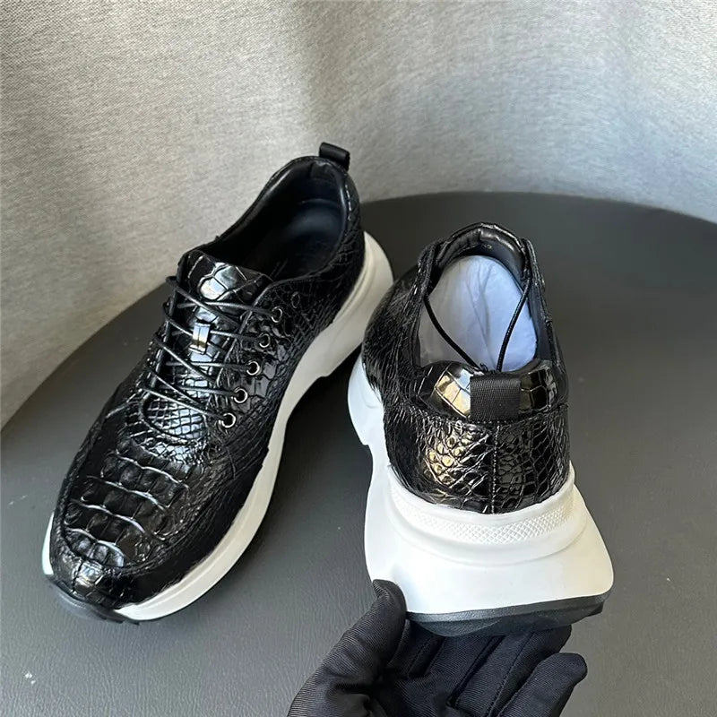 Authentic Real Crocodile Lace