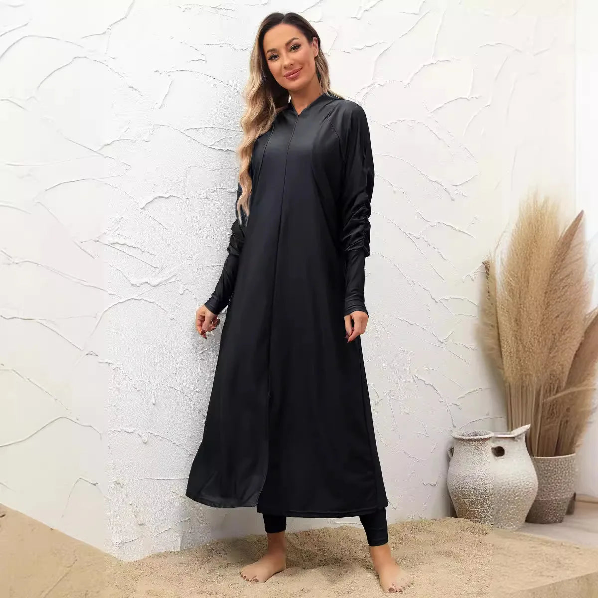 Full Cover Diving Dress black