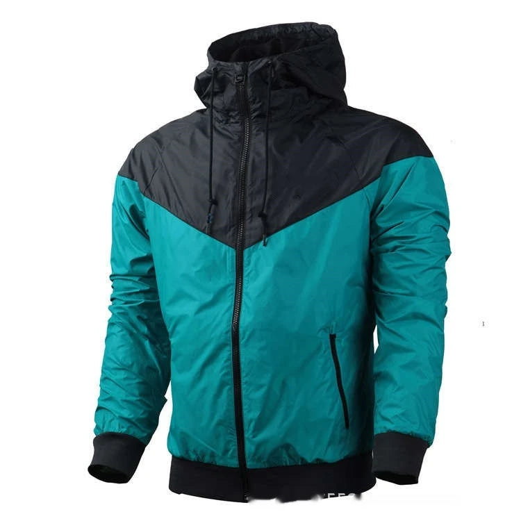 Outdoor Sports Windproof Waterproof Jacket Lace Zip Up