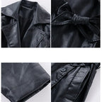 Girls Faux Leather Jacket